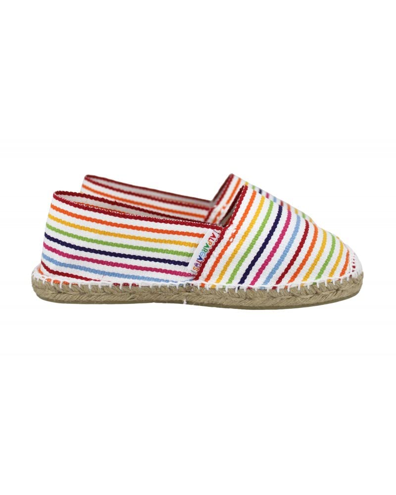 Espadrilles classiques avec rayures horizontales - Iris