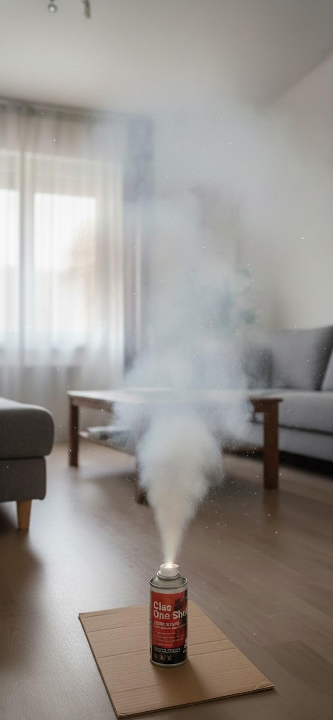 NUISIPRO - Bombas de humo para chinches y pulgas - Efecto de choque - Paquete de 3 difusores