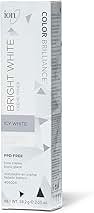 Ion Permanent Brights Creme Toner Icy White, Vegan, Cruelty Free, PPD Free, 100% Gray Coverage, Long Lasting, Fade Resistant Color, 2.05 oz
