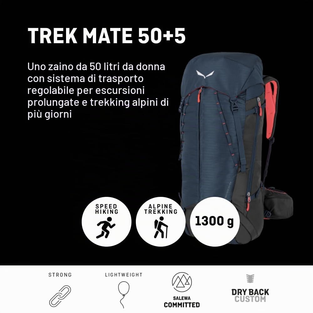 Salewa Trek Mate Zaino 50+5L Donna