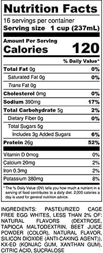MuscleEgg 2 Gallons Strawberry Liquid Egg Whites (Cage-Free)