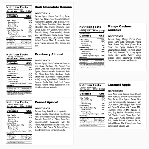 Greenbelly Backpacking Meals - Backpacking Food, Appalachian Trail Food Bars, Ultralight, Non-Cook, High-Calorie, Gluten-Free, Ready-To-Eat, All Natural Meal Bars (Cranberry Almond, 30 Meals) #TOP4