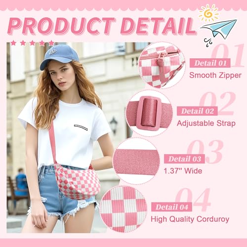 Image of Nylon Crescent Crossbody Bag for Women Purses Trendy Men,Small Travel Sling Bag Hobo