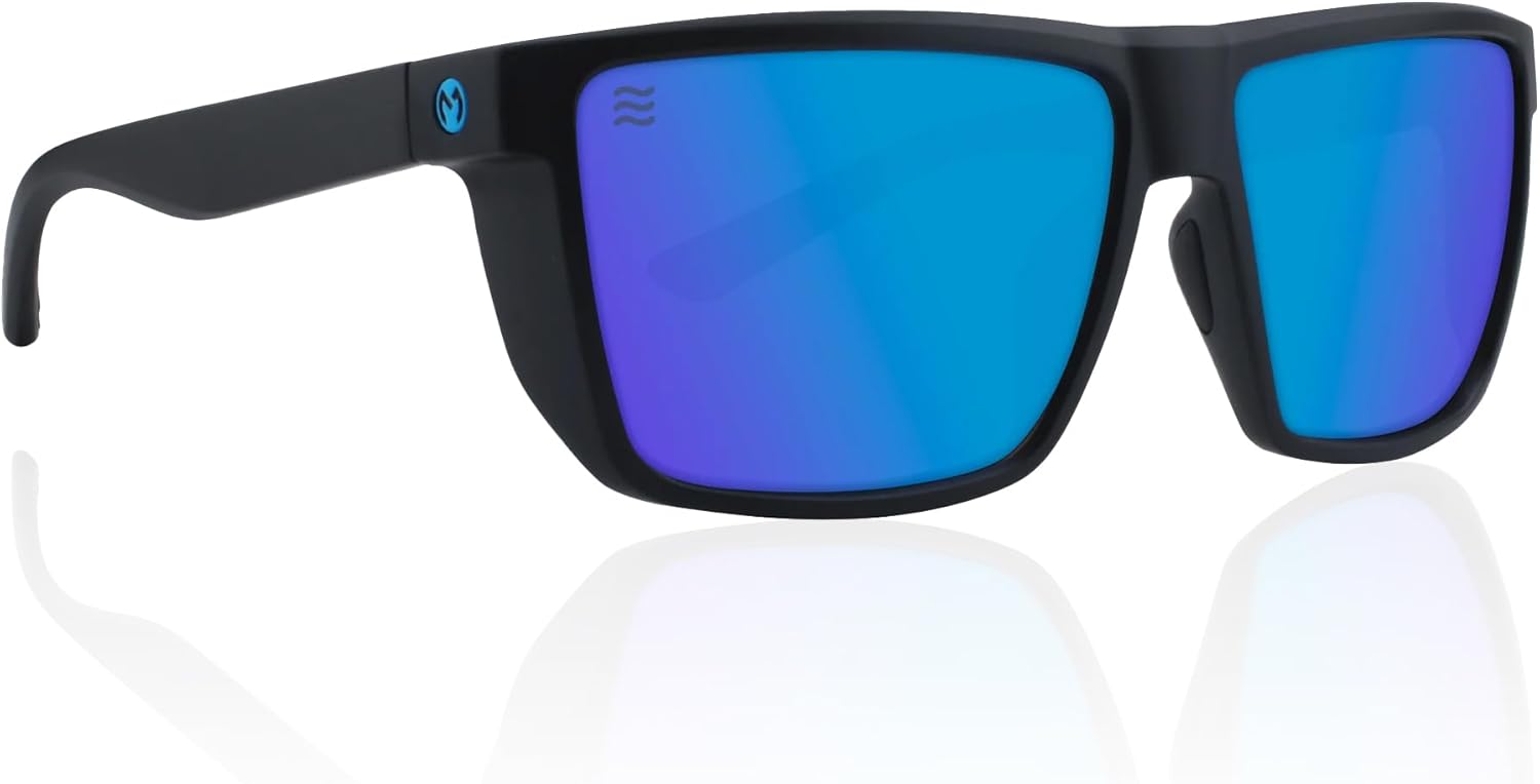 NEVEN TR90 Polarized Rectangular Sunglasses For Men & Women - UV 400 Sunglasses for Timeless Style