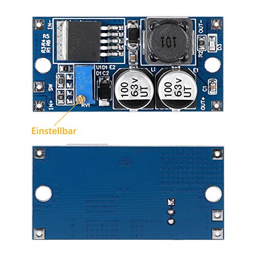 DC-DC LM2596HV Buck Converter 5V-60V Bis 1,25V-26V Step-Down-Powermodul 48V 3V / 5V / 12V Spannungsregler