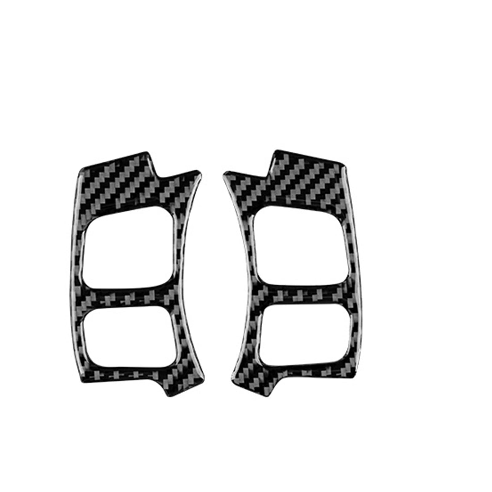 Car Trim Interior for Lexus IS250 300 350 200T 2013-2019 Car Steering Wheel Interior Trim Soft Carbon Fiber Sticker Interior Mouldings(Type C)
