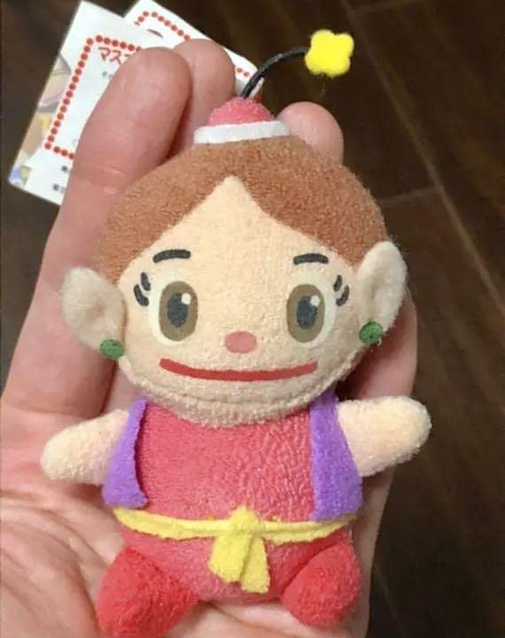 ぬいぐるみ　マスコット　キーホルダー　アクビちゃん　ハクション大魔王　新品未使用 ハクション大魔王 アクビちゃん マスコット キーホルダー