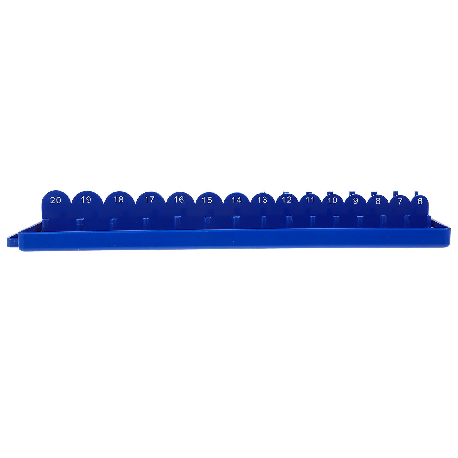 Organizador de enchufes 3/8 para mantener el orden en el taller