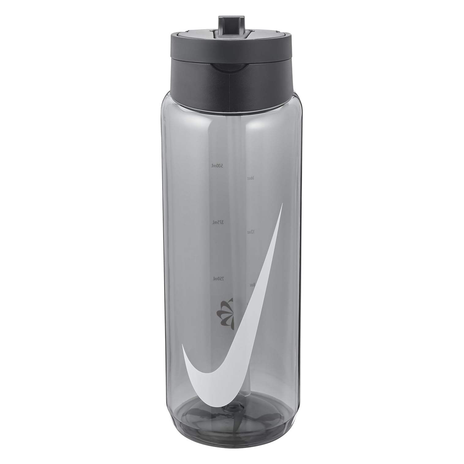 Nike TR Renew Recharge Straw Bottle 24oz 709 ml Water Bottle Sports Bottle Training Fitness, Anthracite/Black/White