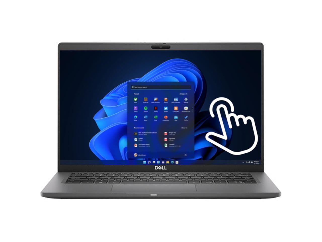 Dell Latitude 7410 14" 1920x1080 FHD Touchscreen Laptop - Intel Core i5-10310U Dual Core 4.4GHz, 16GB RAM, 512GB NVMe SSD, Backlit Keyboard, Windows