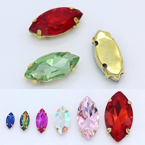 DRIMEE 4-32 MM 24-Colori Cucire su Cavallo Occhio