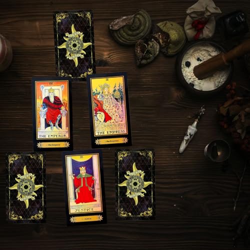 Tarjetas de Tarot 78 Cartas Lectura Anual Juego Individual