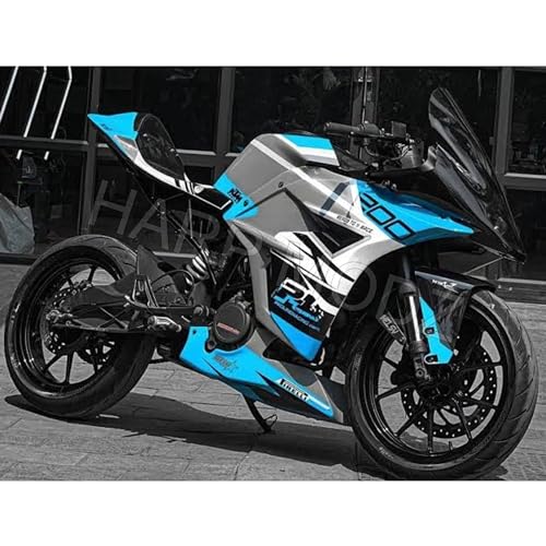 Image of New Model X2 Racing Tail Kit for KTM RC 200 & RC 390 (Primer Coated)
