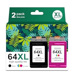 64XL Ink Cartridges Replacement for...