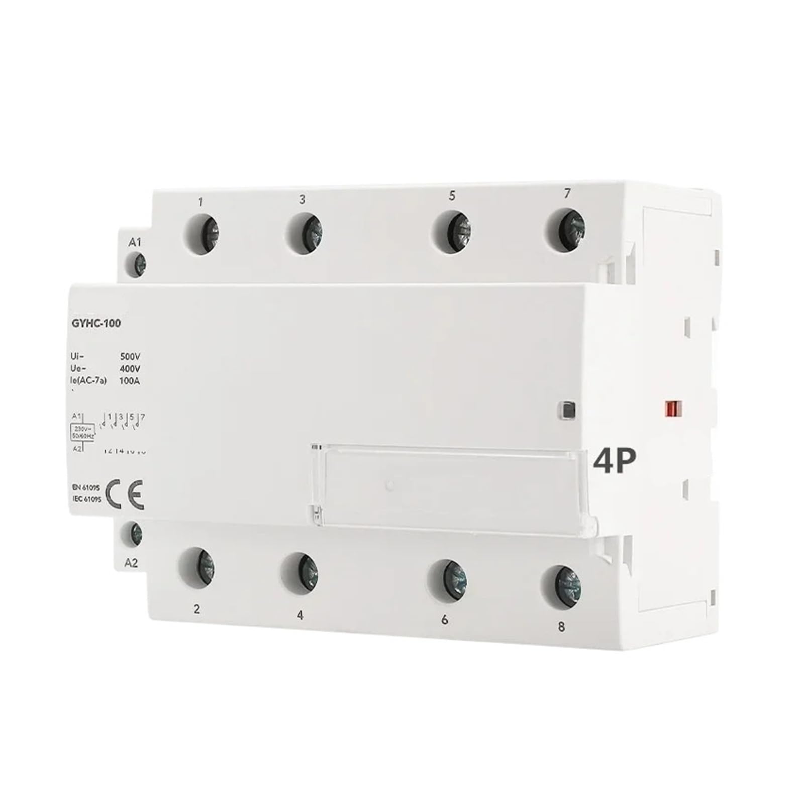 50/60 Hz stycznik modułowy AC 4P 100 A 230 V