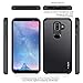 J&D Case Compatible for Galaxy J8 Case, Heavy Duty Dual Layer Hybrid Shock Proof Protective Rugged Bumper Case for Samsung Galaxy J8 Case, Black