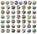 Produktbild NFC-Mini-Cards für Animal Crossing: New Horizons Amiibo , 50 pcs RVS mit Kartenhalter für Switch / Schalter Lite / Wii U