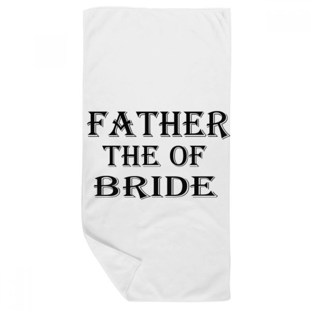 Serviette de bain douce 35x70cm débarbouillettes multicolor avec citation