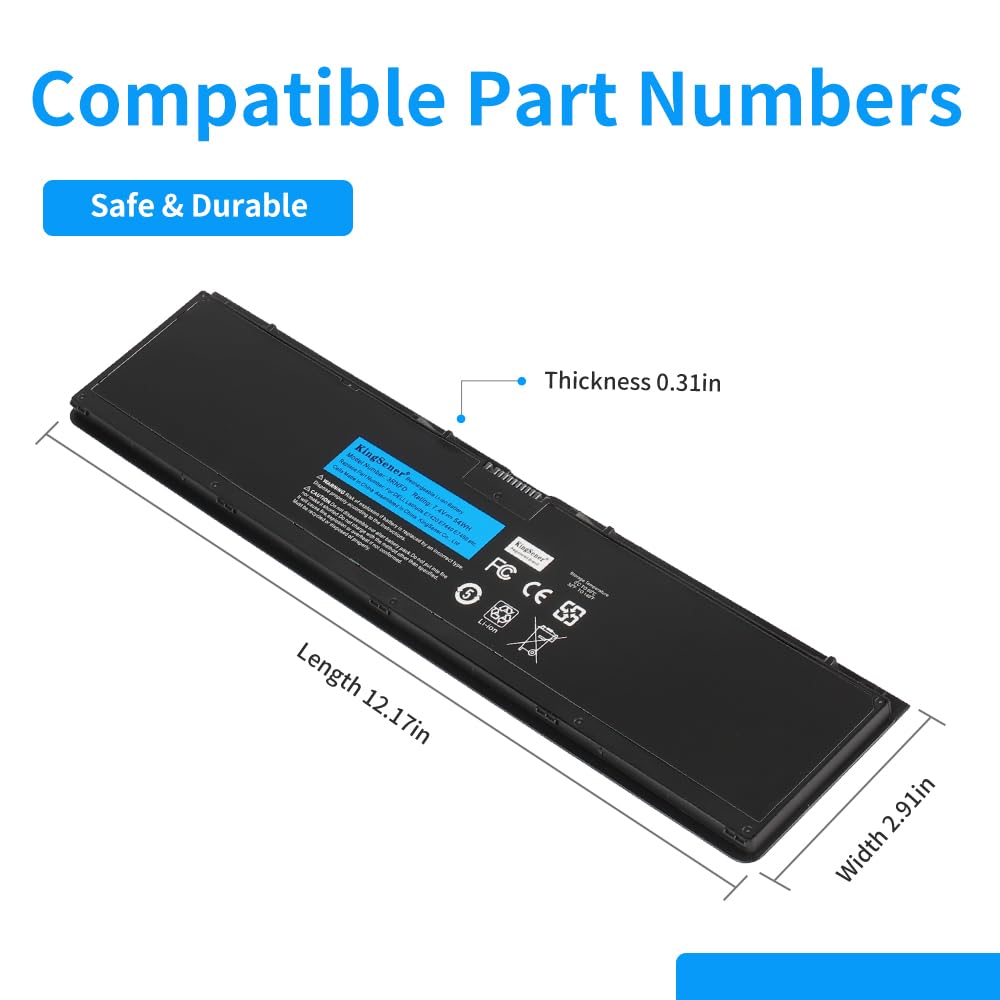 54Wh 3RNFD Batteria per Dell Latitude E7440 E7420 E7450 Ultrabook V8XN3 G95J5 34GKR 0909H5 0G95J5 5K1GW 7.4V