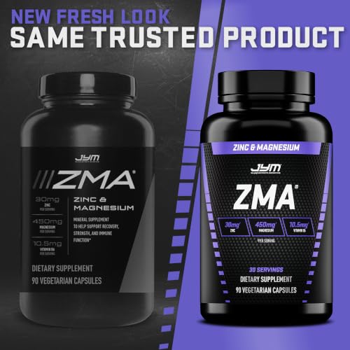 JYM Supplement Science ZMA Veg Caps