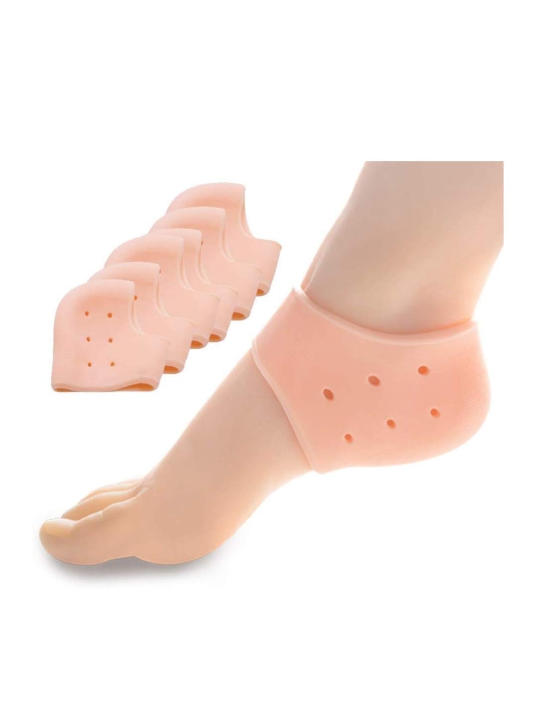 PRIMEFAIR Silicone Socks Moisturizing Socks Foot Anti Cracking Care Socks for Dry Feet and Silicone 3 Pairs (B0BNXYH6N5) Amazon Price History, Amazon Price Tracker