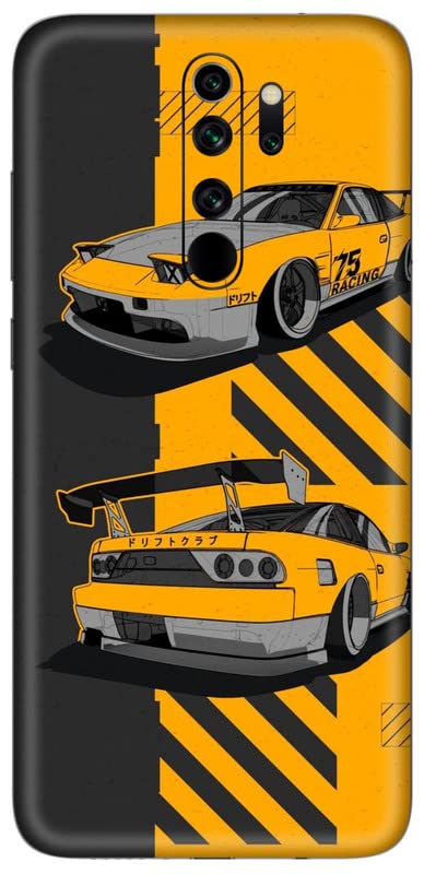 Image of Mobile Skin Sticker Compatible with Redmi Note 8 Pro Skin Not Back Cover, Camera & Back Protector Mobile Skin Wrap; Redmi Note 8 Pro-KE-352