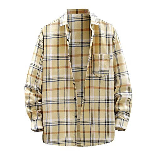 Camisa lino hombre manga corta transpirable para evitar el calor