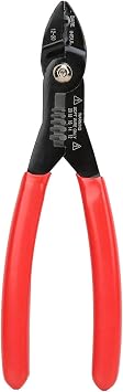 Wire Crimping Tool, 7in Electrical Cable Crimping Pliers, Wire Stripper | Cable Crimping Tool | Cable Crimper | Wire Terminal Crimping Tool | Crimp Pliers for Electrician