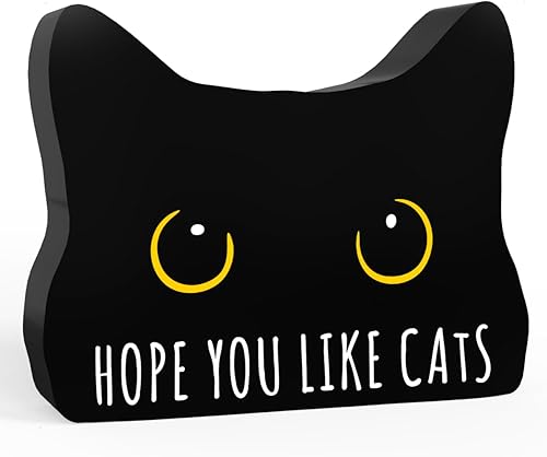 Miniatura 13 de ¿Estás haciendo caca? Cartel divertido, decoración de gato negro, decoración de baño de acrílico, decoración creativa para el hogar y baño, regalo