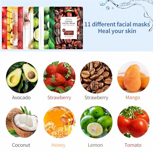 Guoyaolifu 11 Sheet Face Mask Skincare thumb #1