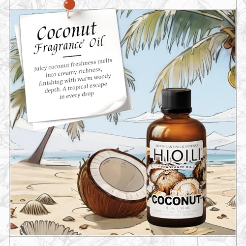 Aceite Esencial de Cedro y Aceite de Fragancia de Coco 30ML miniatura 4