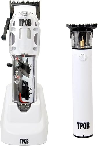 Miniatura 9 de Set de cortapelos y recortadora TPOB (Paquete SPLATT Negro) Paquete Splatt negro,Blanco,https://www.amazon.com/dp/undefined