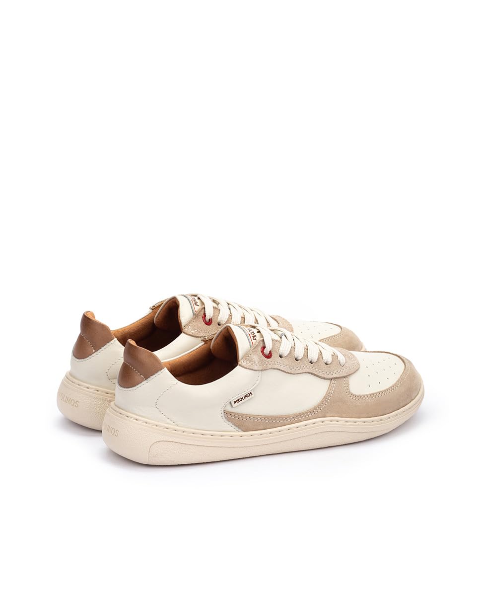 Pikolinos Aranjuez Deportivos Barefoot Unisex | en Cuero | Plantilla Extraíble | Talla EU 35-47