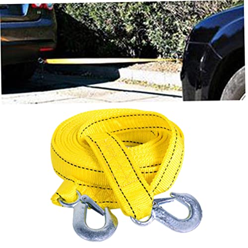 Sangle de remorque en nylon jaune pour sortir un véhicule embourbé sans effort - 6