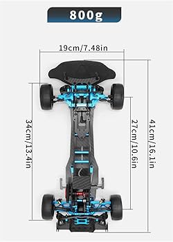 Amazon | PMM 1/10 MINI-SIZE センタードライブカーボンシャーシ