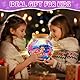 Britik Meerjungfrau Bastelset Geschenke für Mädchen DIY Nachtlicht Terrarium Basteln mit Farbigen Lichtern Geburtstagsgeschenk für Mädchen Spielzeug für 3-9 Jahre Kinder Geschenkideen DIY Deko Spiel
