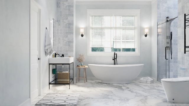 ANZZI Mezzo Luxury Single Handle Rain Shower System, Acabado Cromo Pulido, Montaje en Pared miniatura 7