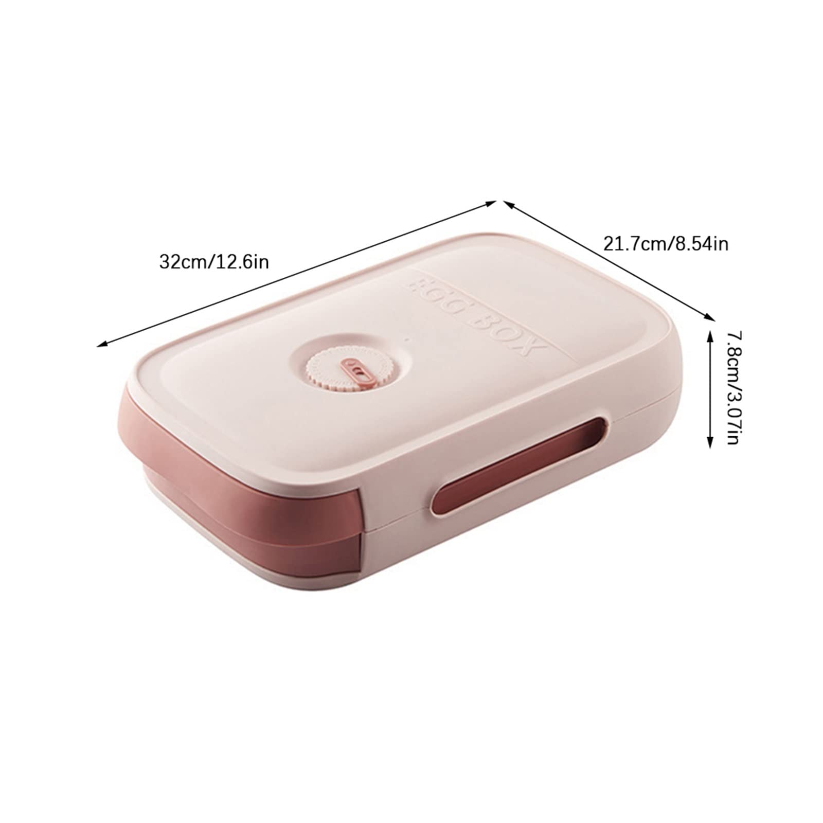 Cubo de Huevos para refrigerador, 1 Unidad, Caja de Almacenamiento de Huevos para refrigerador, cajón Moderno, Soporte para Mantenimiento Fresco, hogar, Cocina