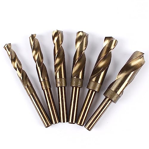 BAWHO 1PC 12mm-40mm Cobalt Drill Bits 1/2 Inch Dia Reduced Shank HSS M35 Drill Bit for Stainless Steel (Size : 24mm)