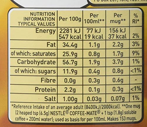 Nestle Coffee Mate - 1kg Tin - Imagen 3