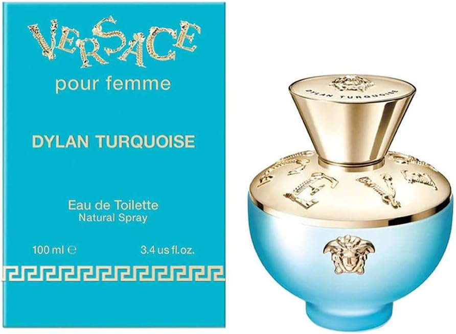 Versace Dylan Turquoise Pour Femme 3.4 oz Eau de Toilette Spay