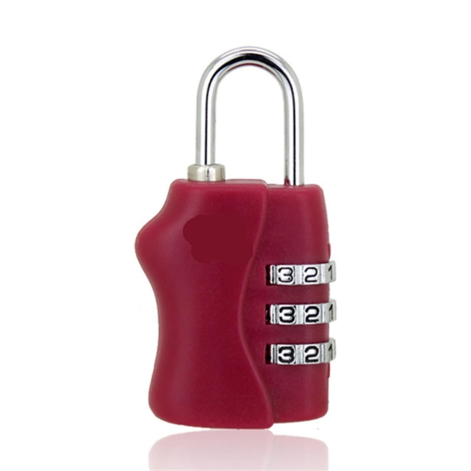 Combination Padlock Locks Smart 3 Position Resettable Combination Lock for Travel Luggage Suitcase Anti-Theft Code Padlock Password