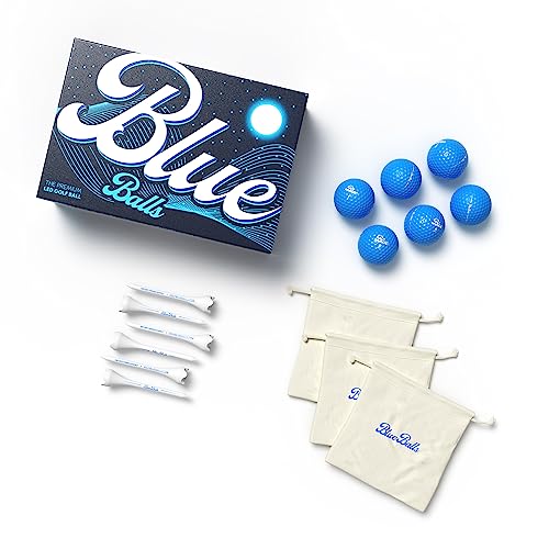 Blue Balls Premium LED Golf Balls