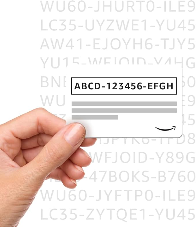 Amazon.co.uk Gift Card Claim Codes Amazon.co.uk Gift Cards