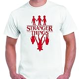 DrMugCollection Camiseta Stranger Things ¿Amigos? (XXL)