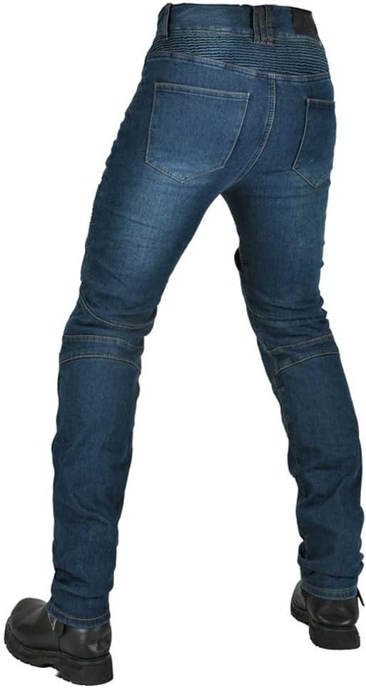 Takuey Motorcycle Riding Pants for Men Women with Silica Gel Protection Dirtbike Motocross Racing Jeans