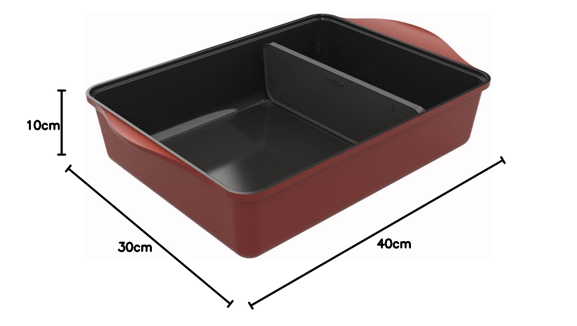 L'Incroyable Casserole Réglable Cookut (Rouge)