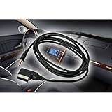 Überträgt Audio von MP3-Player, Handys und anderen Musik-Playern.