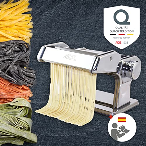 Pastamaker de acero inoxidable ADE con regulador de 7 espesores para lasaña 7