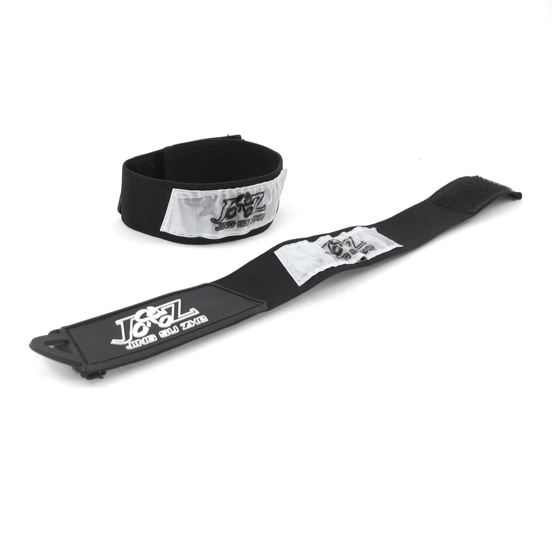 Ruilogod2 x Cycling Bike Bicycle Hook and Loop Fastener Leg Pants Bands Straps